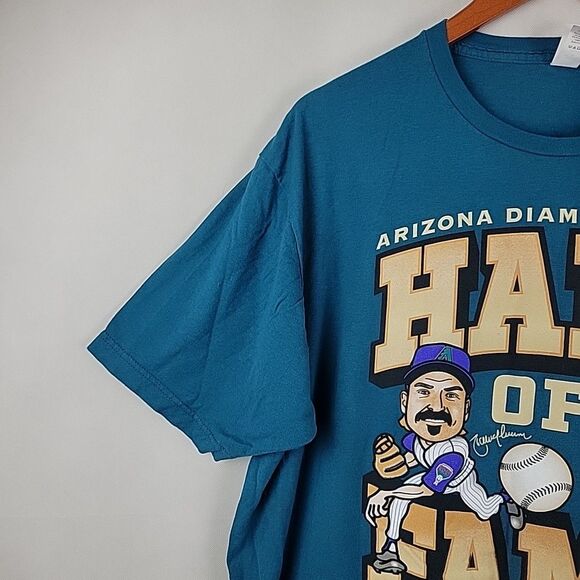 Arizona Diamondbacks Hall Of Fame T-shirt Mens XL Randy Johnson Luis Gonzalez - Picture 4 of 9